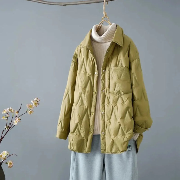 Lockere Steppjacke Damen Leicht