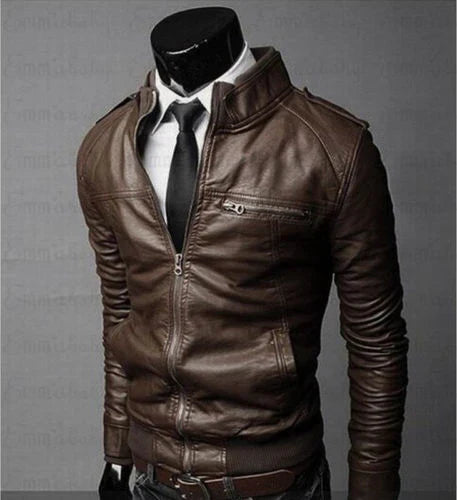 Lederjacke Modisch Stylish