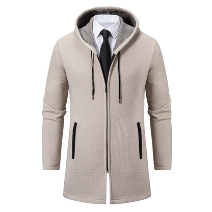 Warme Winterjacke Dickes Fleece Innenausstattung