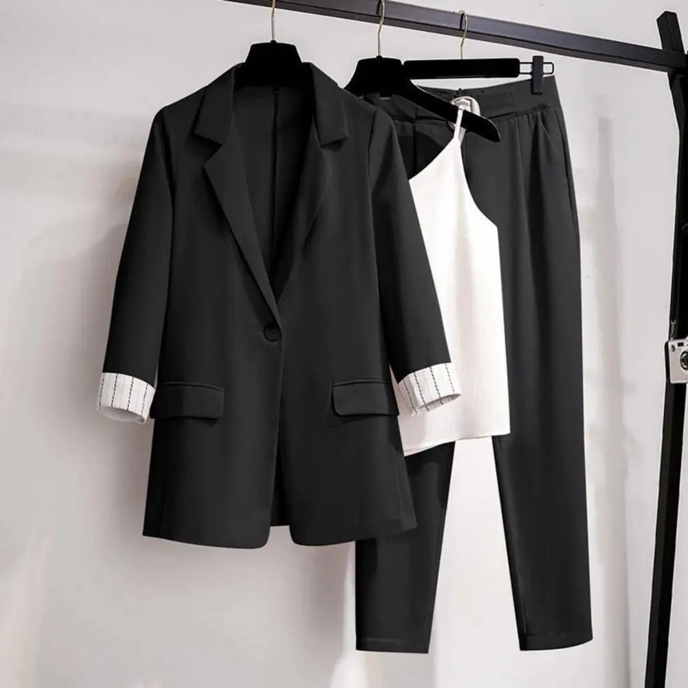 Damen Business Anzug Set Elegant Formal - IdealeKleiden