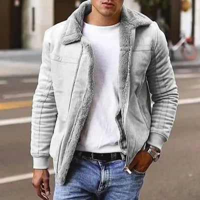Stilvolle Pelzjacke Warme Damenjacke Bequem