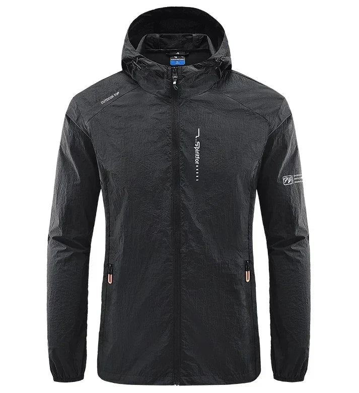 Stylische Regenjacke Herren Wasserdicht