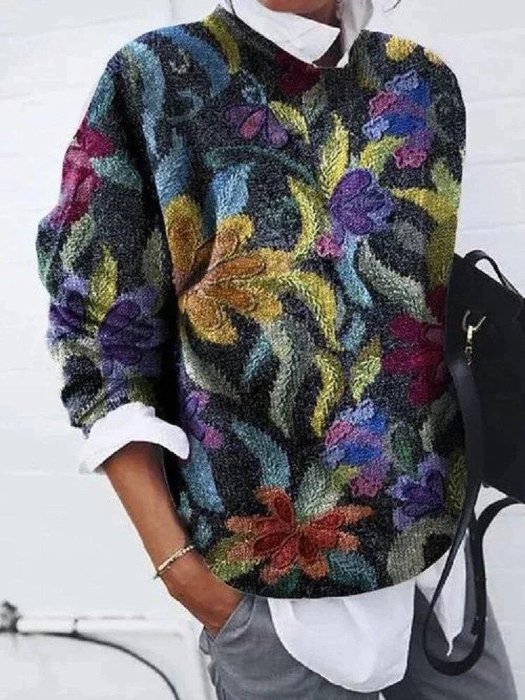 Stylisher Pullover mit coolem Design