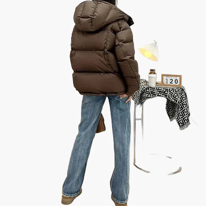 Wintersteppjacke Damen Kapuze - IdealeKleiden