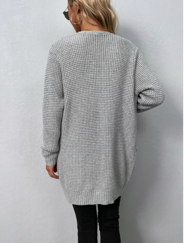 Eleganter Strickcardigan Feine Qualität - IdealeKleiden