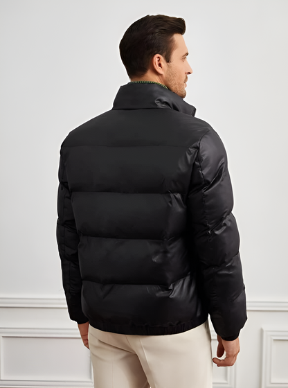 Elegante Pufferjacke Herren Stilvoll - IdealeKleiden