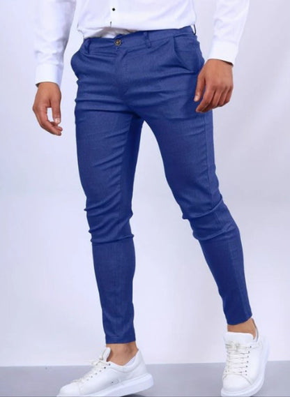 Schmale Stretch Chinos Männer