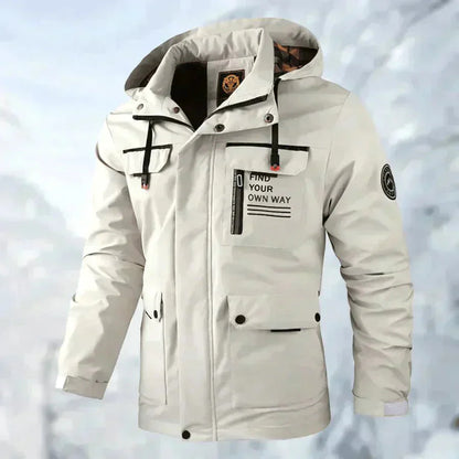 Herren Winterjacke Wasserdicht Mit Kapuze