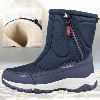Warm gefütterte Herren Schneestiefel Rutschfest Winter