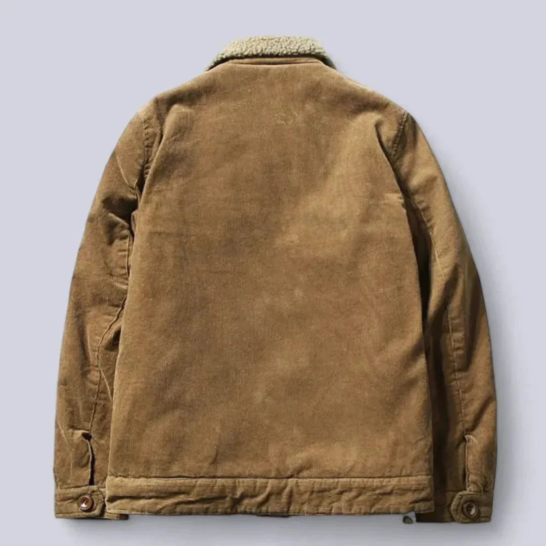 Warm gefütterter Wintermantel Sherpa Style - IdealeKleiden