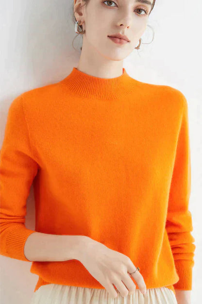 Damen Pullover Zeitlos Elegant Weich