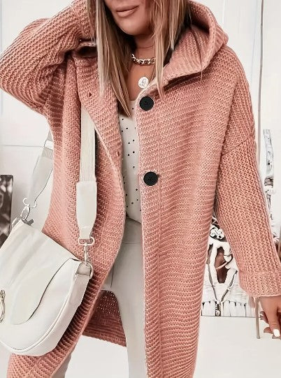 Bequeme Kapuzenjacke Damen Oversized Style