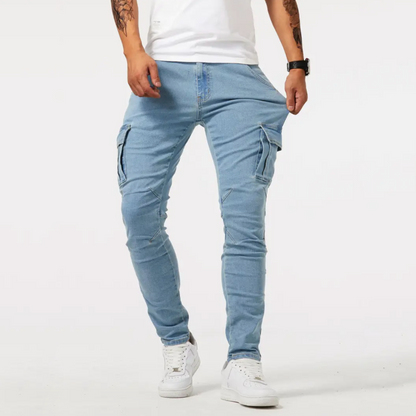 Herren Jeans Slim Fit Stretch