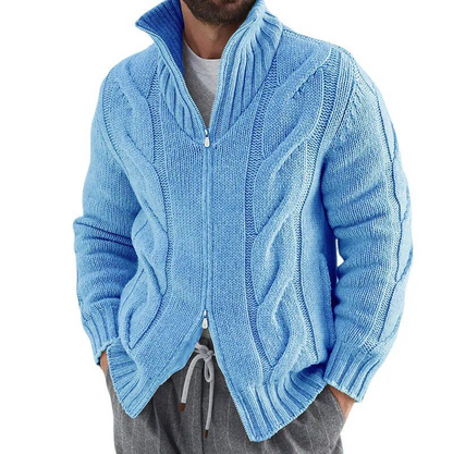 Herren Strickjacke Warm Elegant Qualität