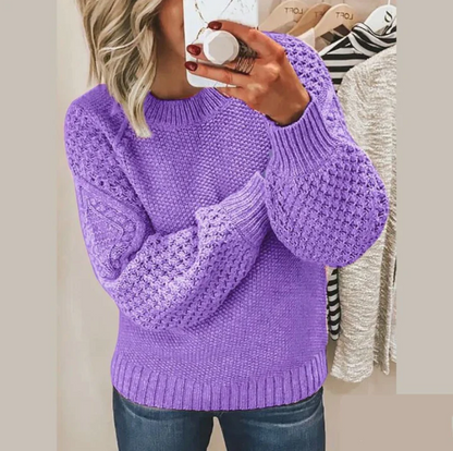 Weicher Frauenpullover Soft Strick