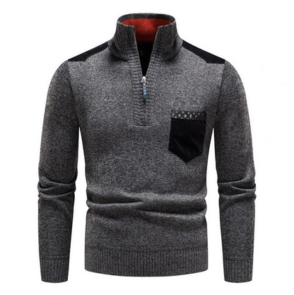 Wärmer Winterpullover für Herren