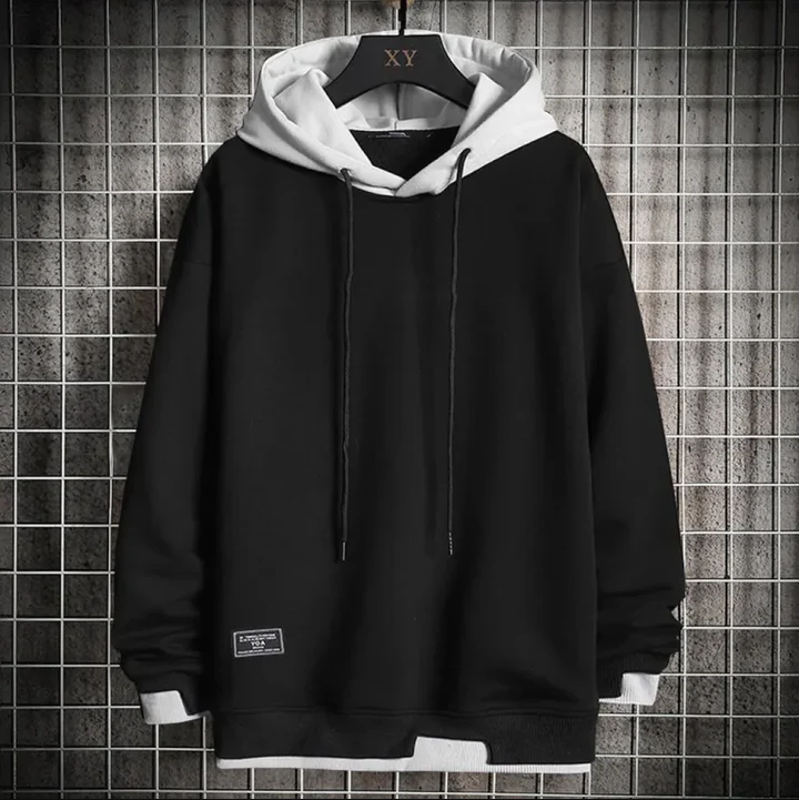 Klassische Herrenjacke mit Kapuze