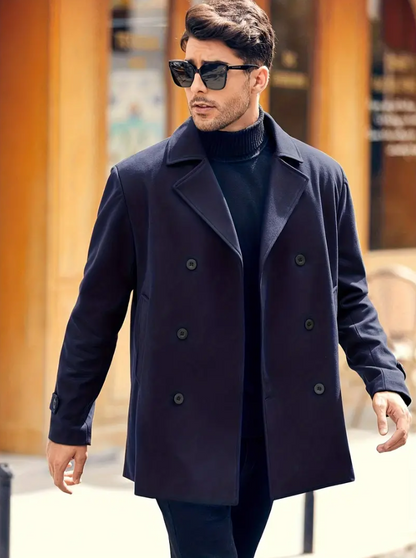Herren Trenchcoat Elegant Klassik Design