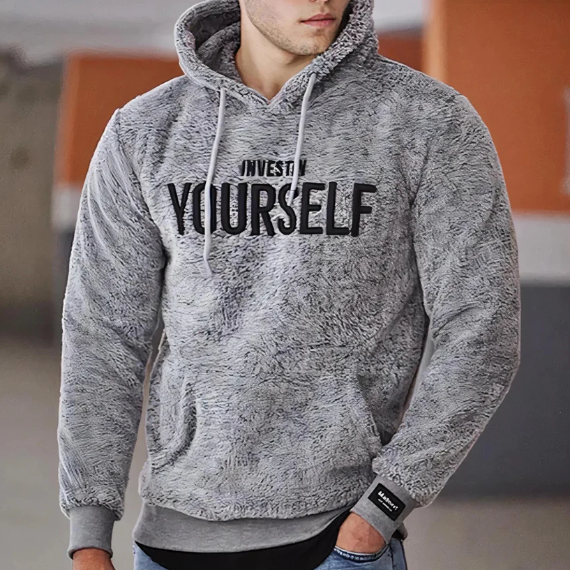 Oliver - Plüsch-Hoodie Herren Soft