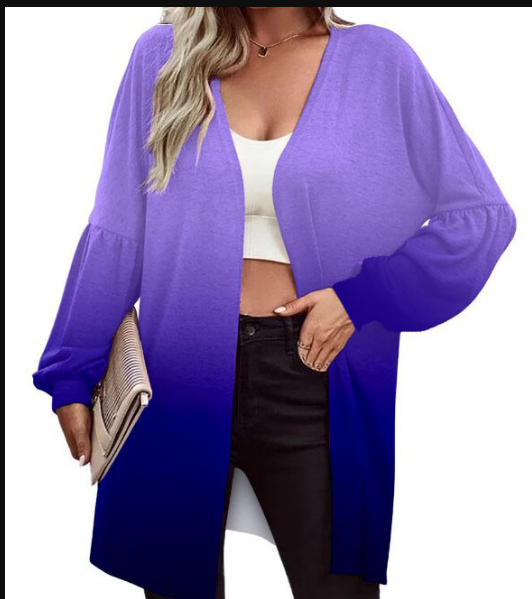 Lässiger Damen Blazer Offene Vorderseite