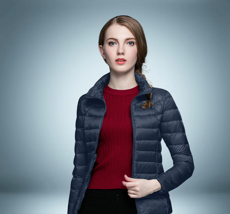 Leicht Daunenjacke Warm Winter