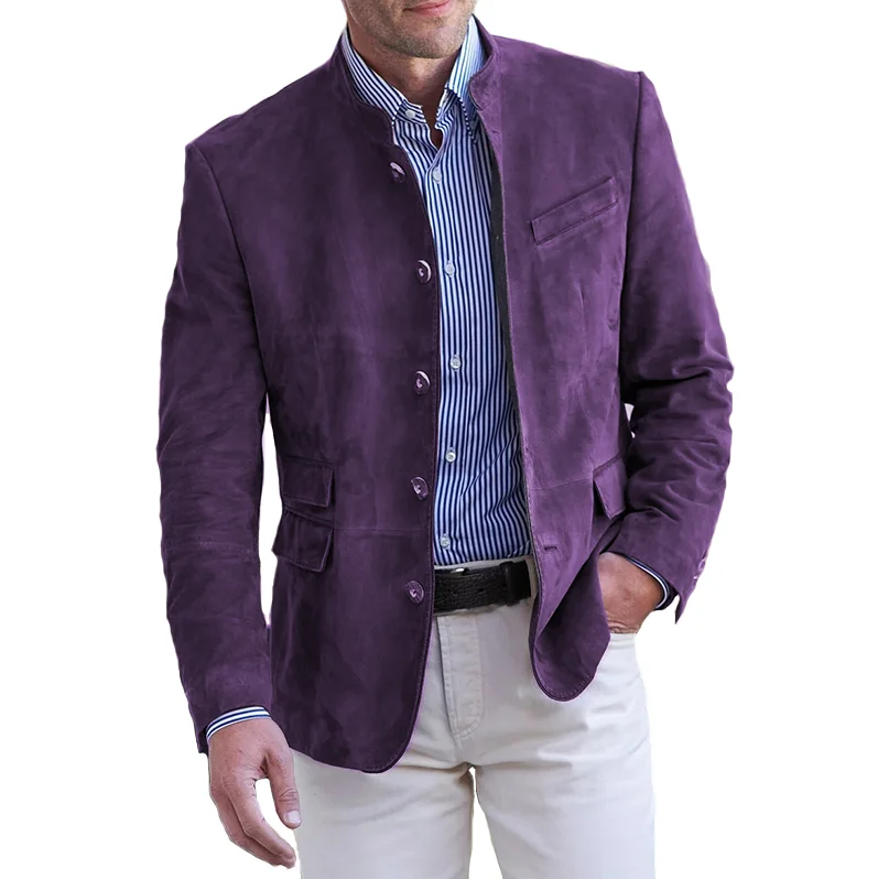 Herren Lederjacke Klassisch Schnitt