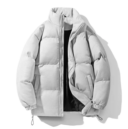 Herren Parka Wildleder Klassisch Elegant