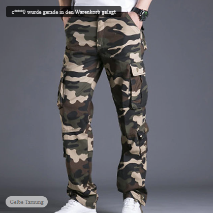 David - Herren Cargohose Modern Slimfit