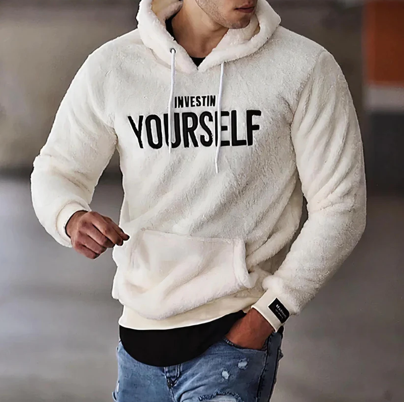 Oliver - Plüsch-Hoodie Herren Soft