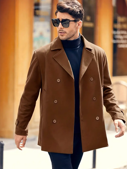 Herren Trenchcoat Elegant Klassik Design