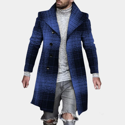 Stylisher Herrenmantel Mittellang Modisch