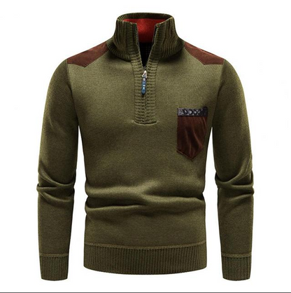 Wärmer Winterpullover für Herren