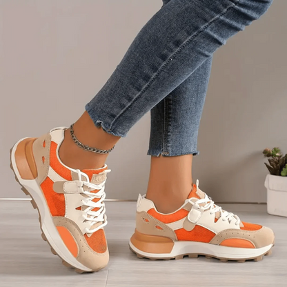 Sportliche Damen-Turnschuhe Bunt atmungsaktiv