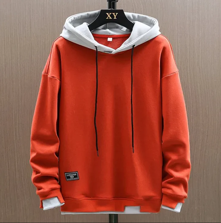 Klassische Herrenjacke mit Kapuze