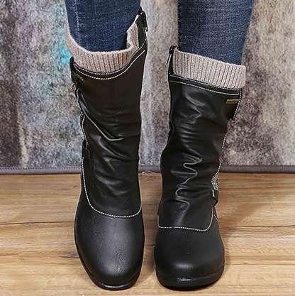 Warme Damen Winterstiefel Bequem & Gemütlich