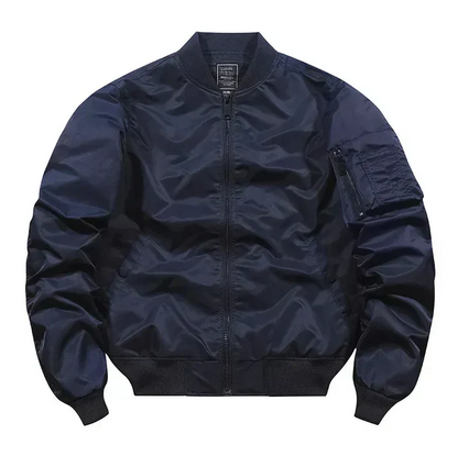 Elegante Herren Pilotenjacke Klassisches Design