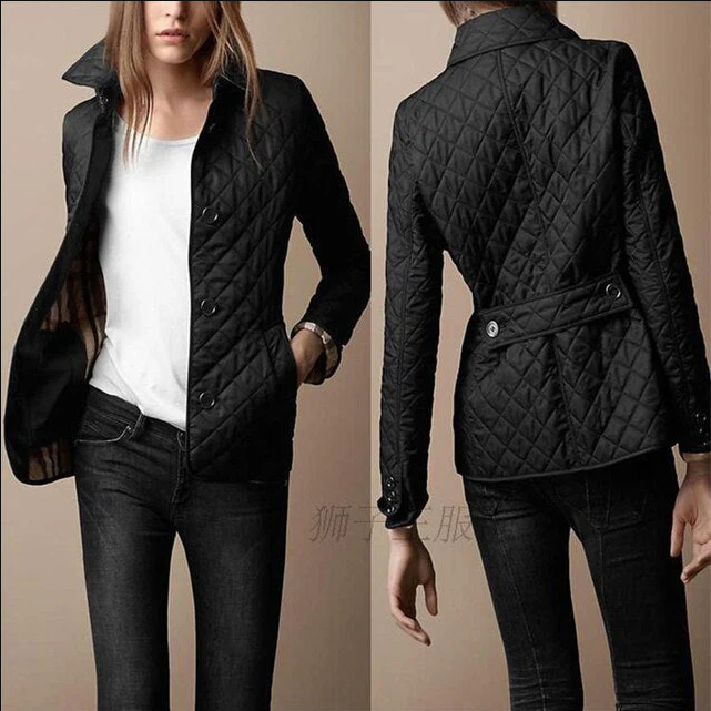Elegante Damenjacke Seide-Baumwolle Slim Fit