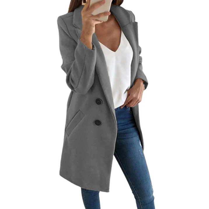 Lange Blazer Damen Elegant