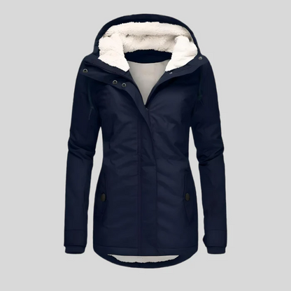Wasserdichte Damenjacke Isolierte Winterjacke