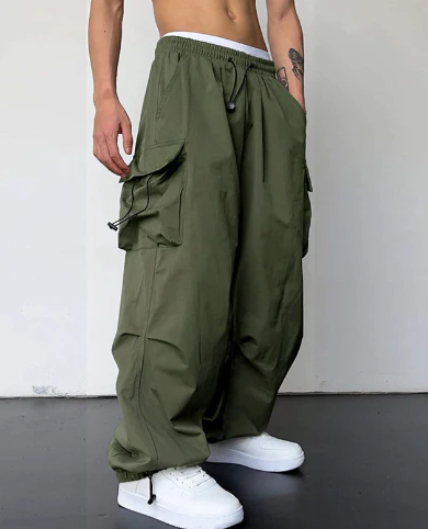 Bequeme Herrenhose Lockere Passform Elastisch