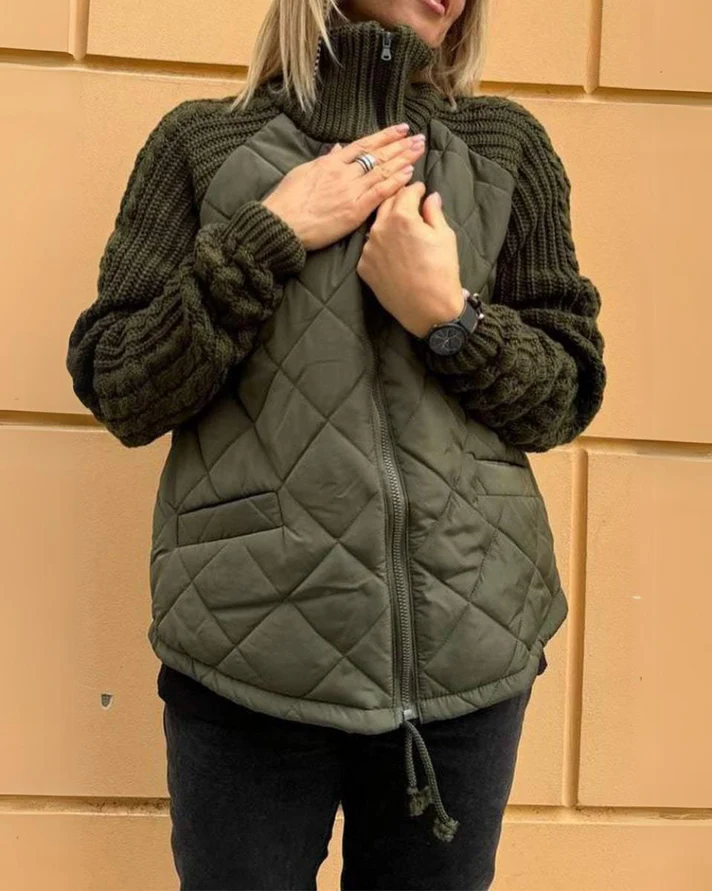Tess - Luxus Winterjacke Warm Versteppt