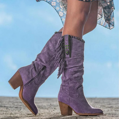 Western Kleid Damen Stil Cowboy