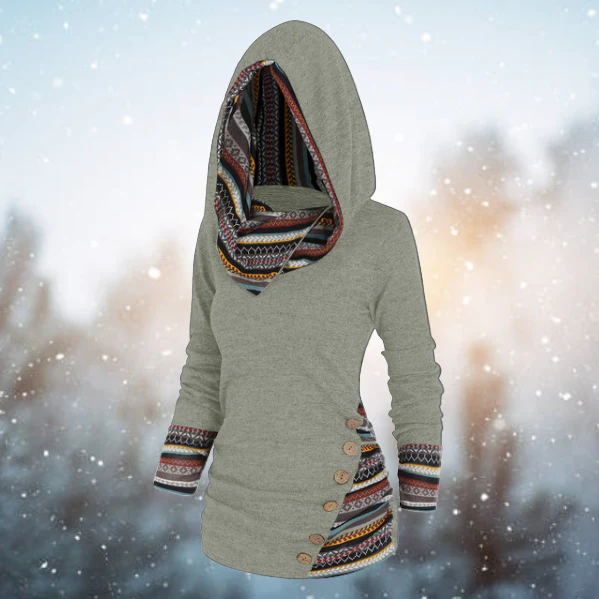 Ella | Ethno-Cape-Pullover