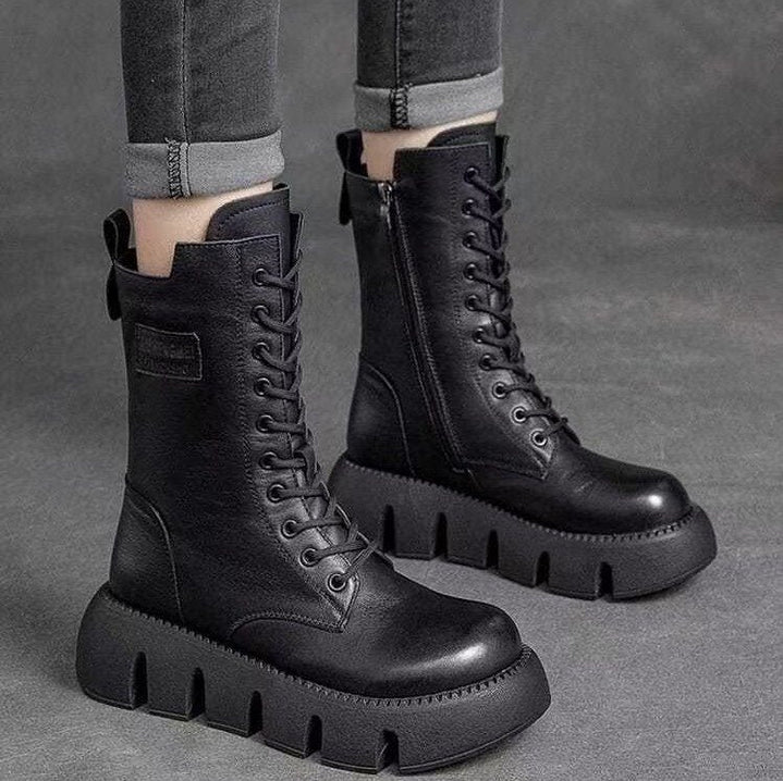 Stylische Damen Stiefel Mode - IdealeKleiden
