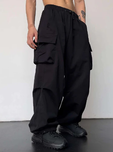 Bequeme Herrenhose Lockere Passform Elastisch