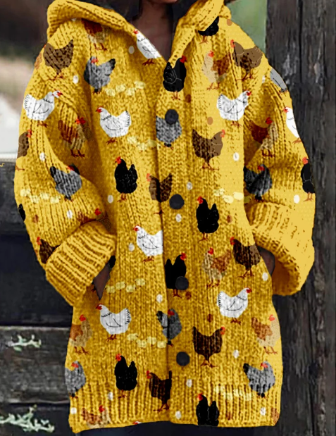 Bequemer Winter Cardigan Entspannt Stilvoll