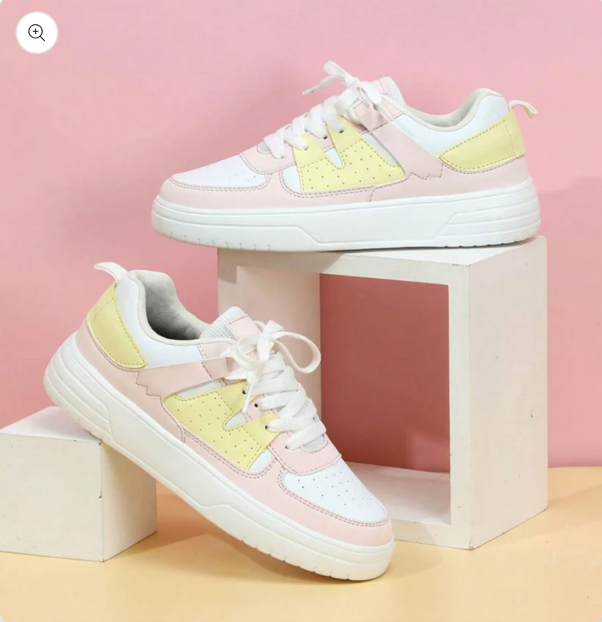 Damen Sneaker Bequem Leicht