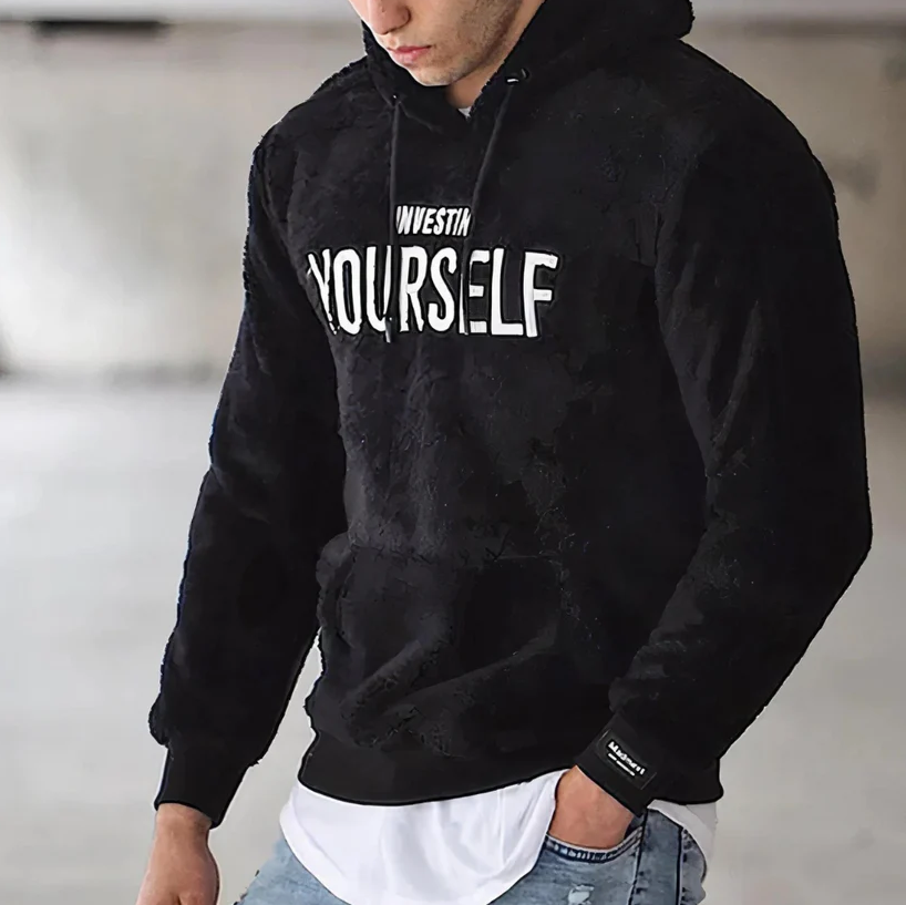 Oliver - Plüsch-Hoodie Herren Soft
