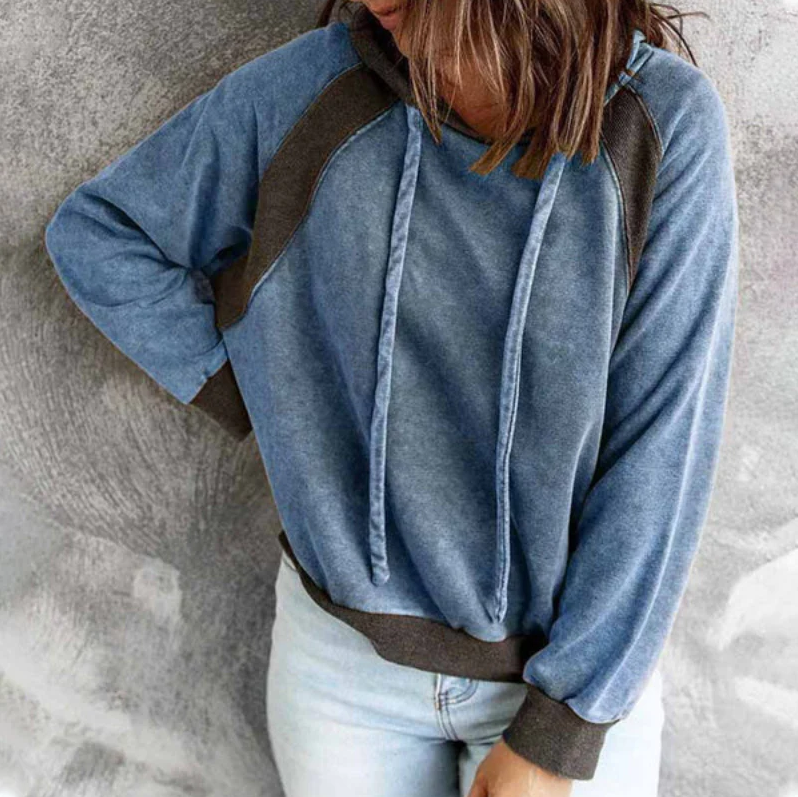 Damen Hoodie Weich Bequem