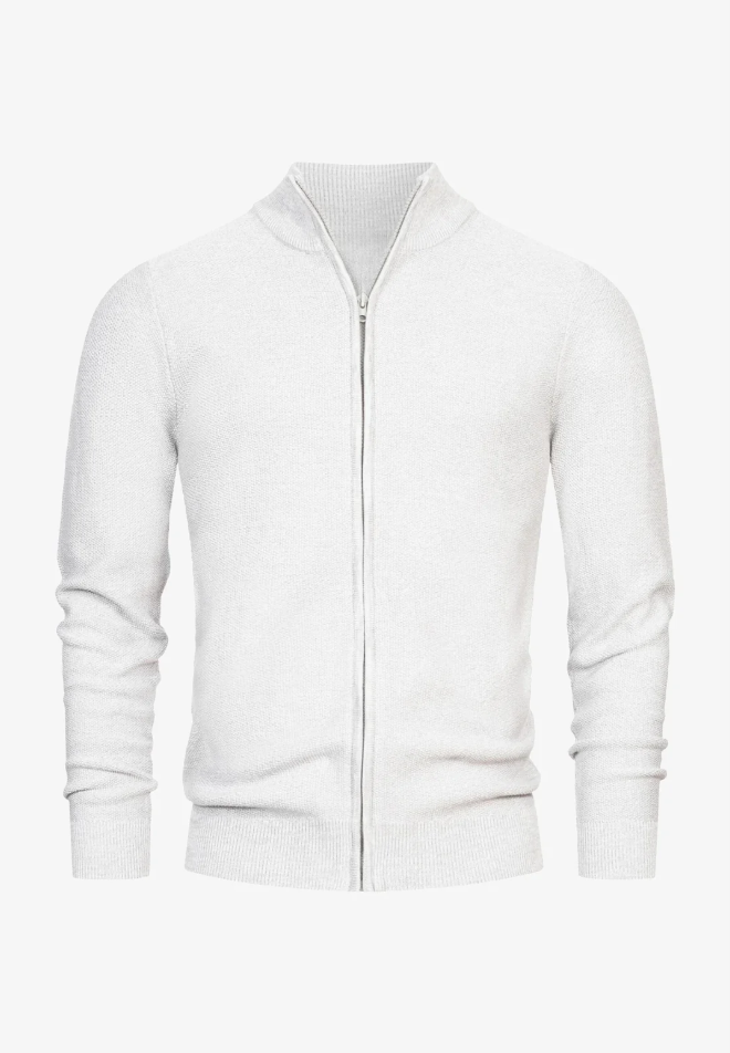Moderner Herren Pullover Reißverschluss Bequem